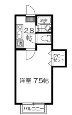 山陽天満駅 徒歩10分 2階の物件間取画像